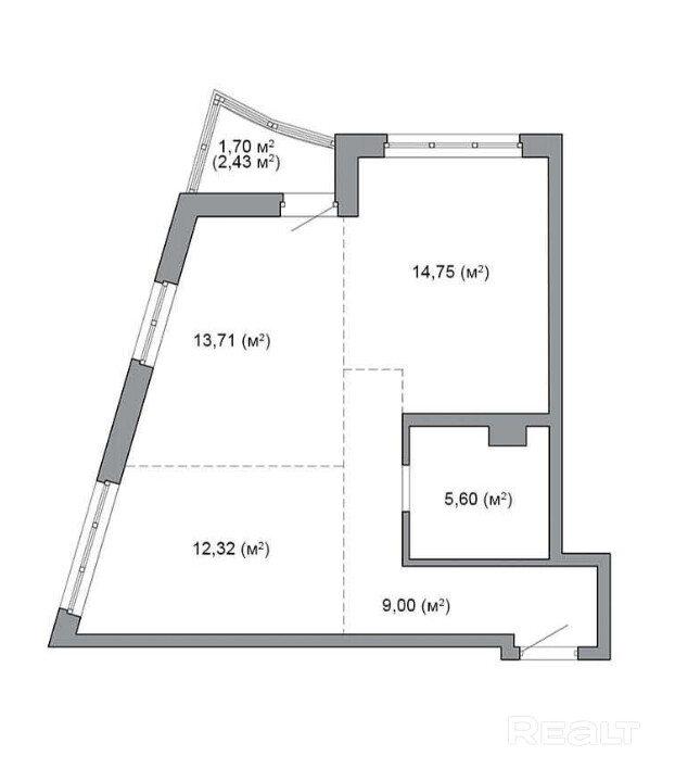 Продажа вторичного жилья от агентсва bir.by