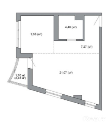 Продается квартира с отличным ремонтом. - продажа вторичного жилья от агентсва bir.by